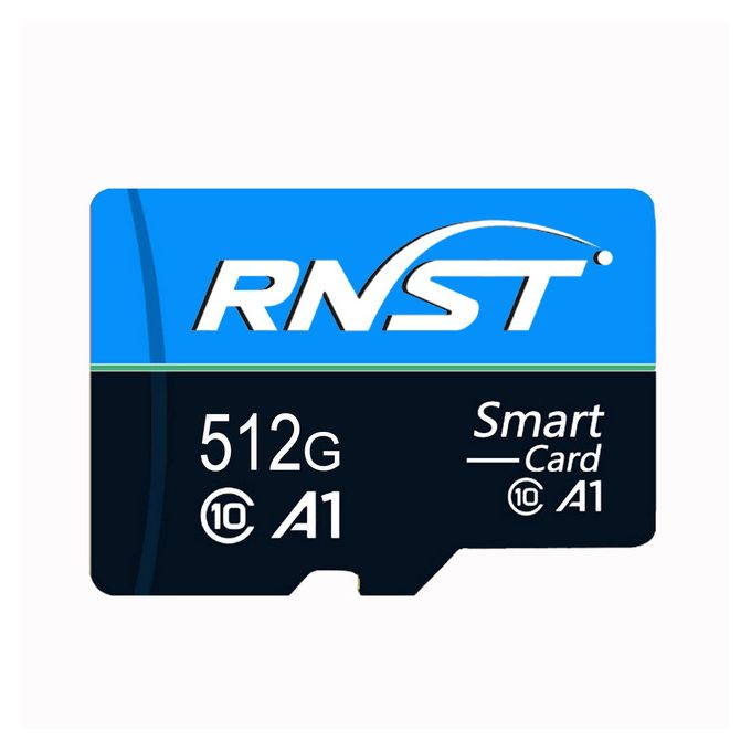 RNST 512GB Memory Card Micro SD TF RNST High Speed Flash Smartphone CLASS-10/U1/A1